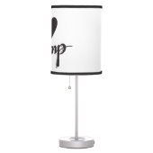 "I Love Lamp" Table Lamp (Right)