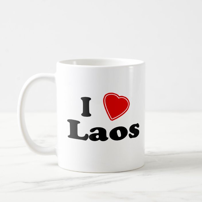 I Love Laos Mug