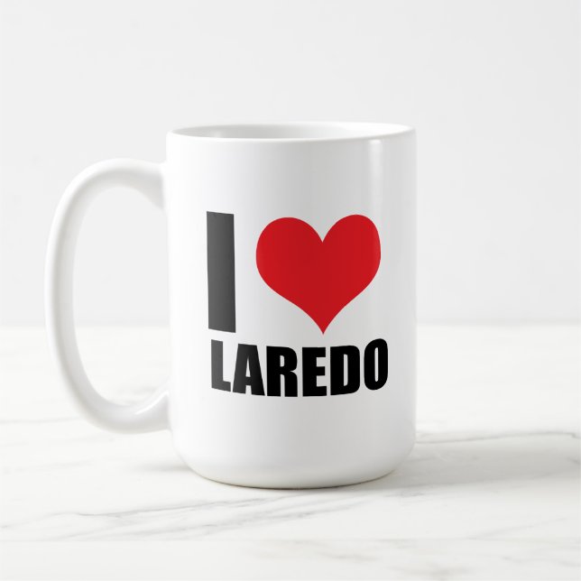 I love Laredo Coffee Mug (Left)
