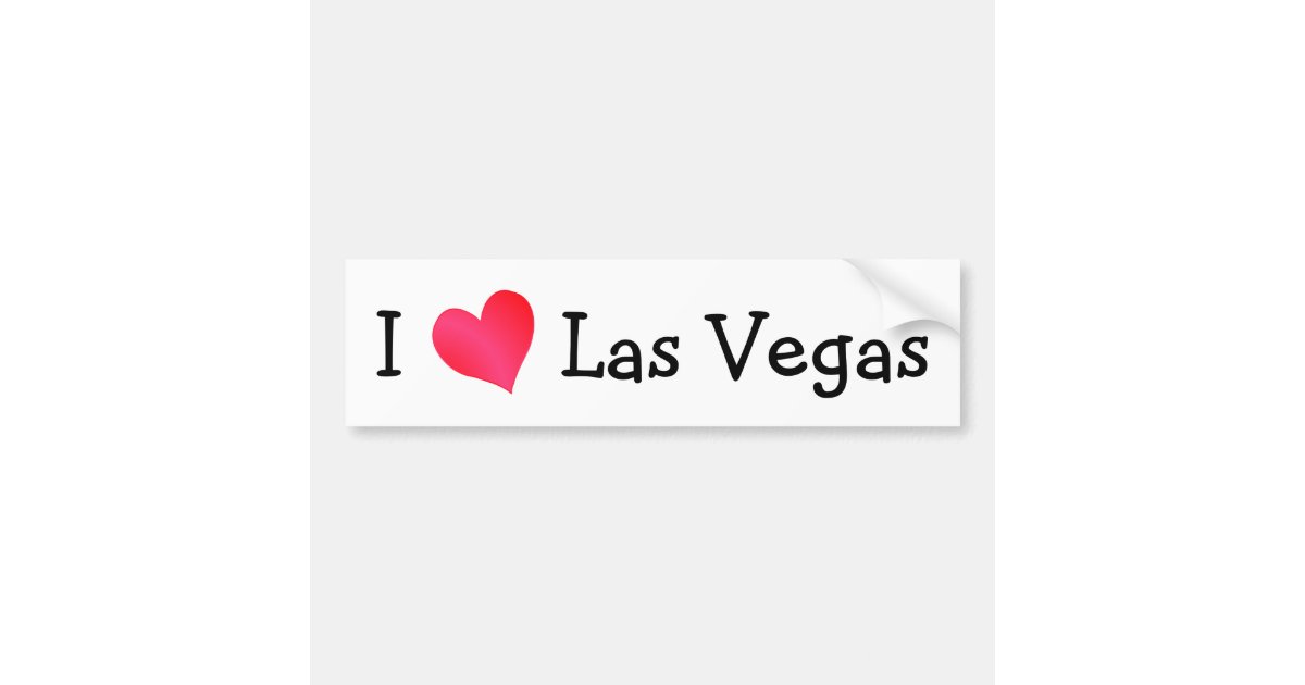 Las Vegas Bumper Sticker