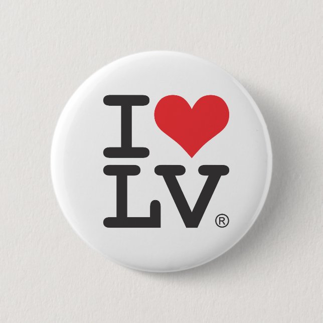 I Love Las Vegas Button (Front)