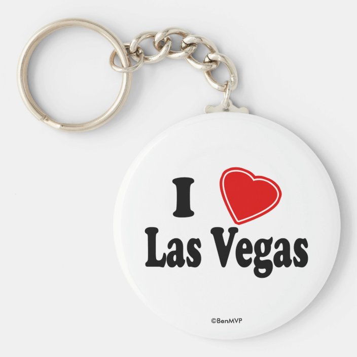 I Love Las Vegas Keychain