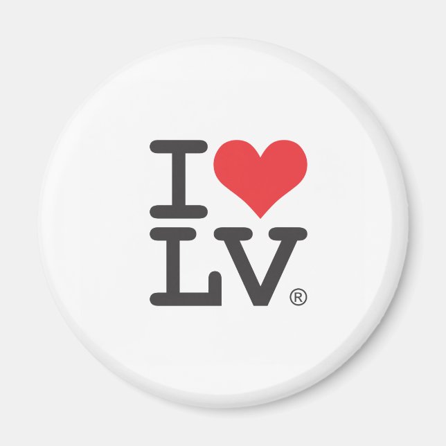 I Love Las Vegas Magnet (Front)
