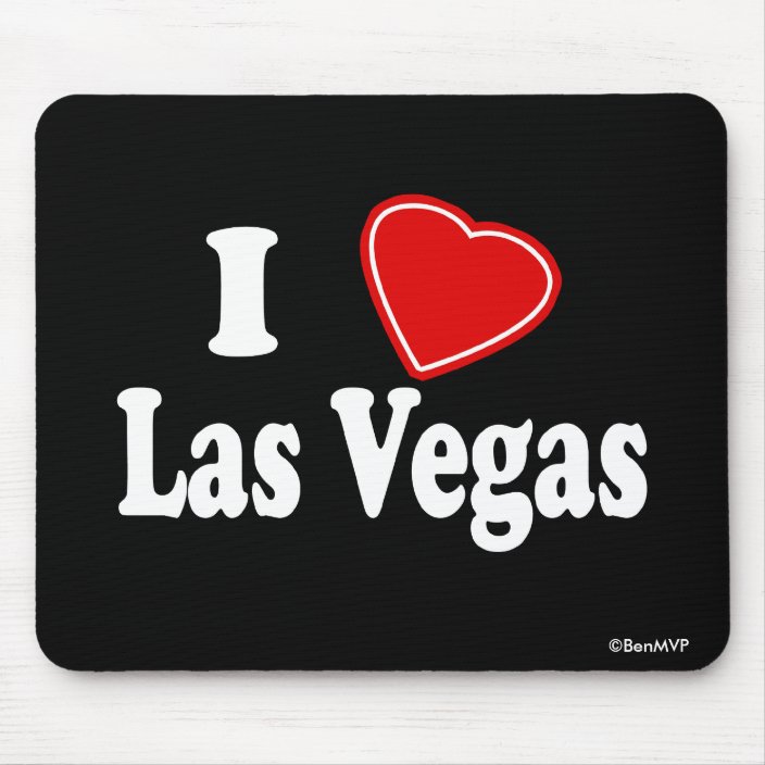 I Love Las Vegas Mouse Pad