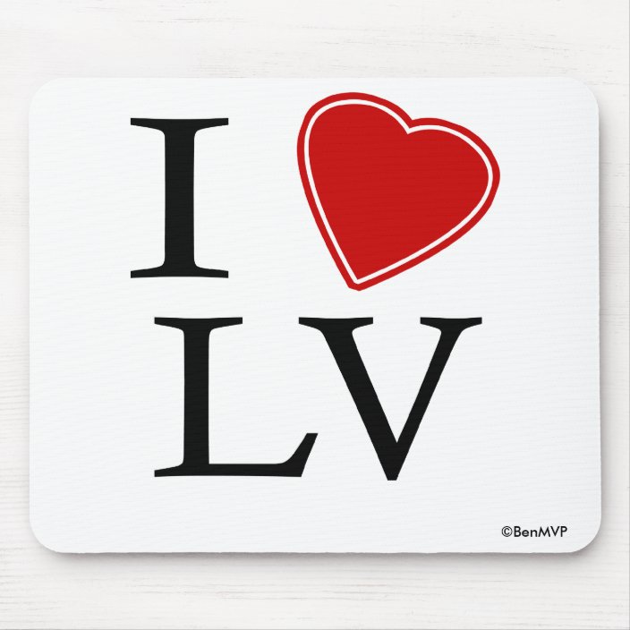 I Love Las Vegas Mouse Pad