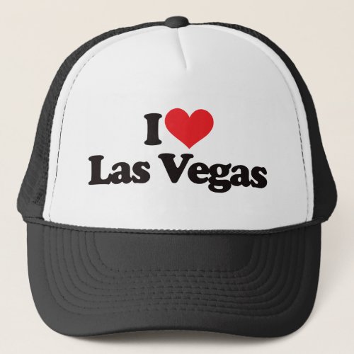 I Love Las Vegas Trucker Hat