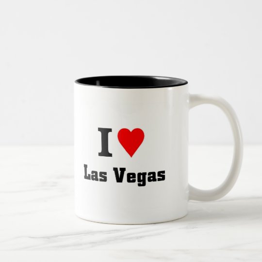 I love Las Vegas Two-Tone Coffee Mug