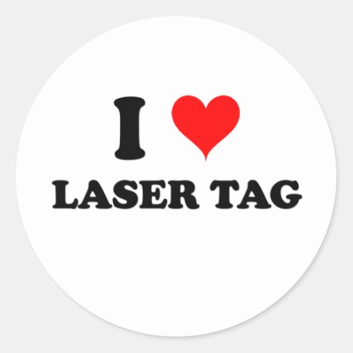 I Love Laser Tag