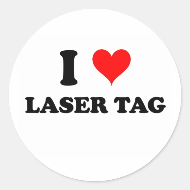 I Love Laser Tag (Front)