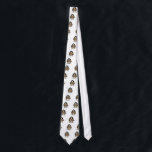 I Love Latkes Penguin Tie<br><div class="desc">A fun holiday penguin just for the Hanukkah. Show off your holiday spirit with this cute latke loving penguin.</div>