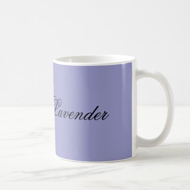I Love Lavender Coffee Mug (Right)