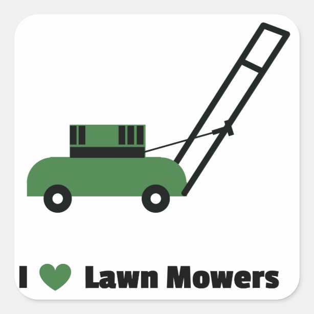 Lawn Mower Stickers 100 Satisfaction Guaranteed Zazzle