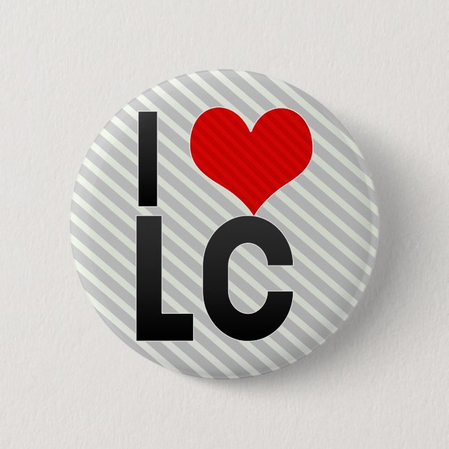 I Love LC Button (Front)