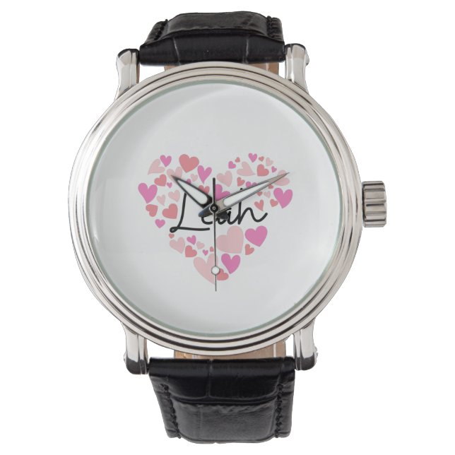 I love Leah Watch (Front)