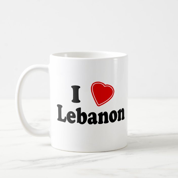 I Love Lebanon Mug