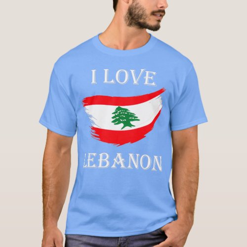 I LOVE LEBANON T_Shirt