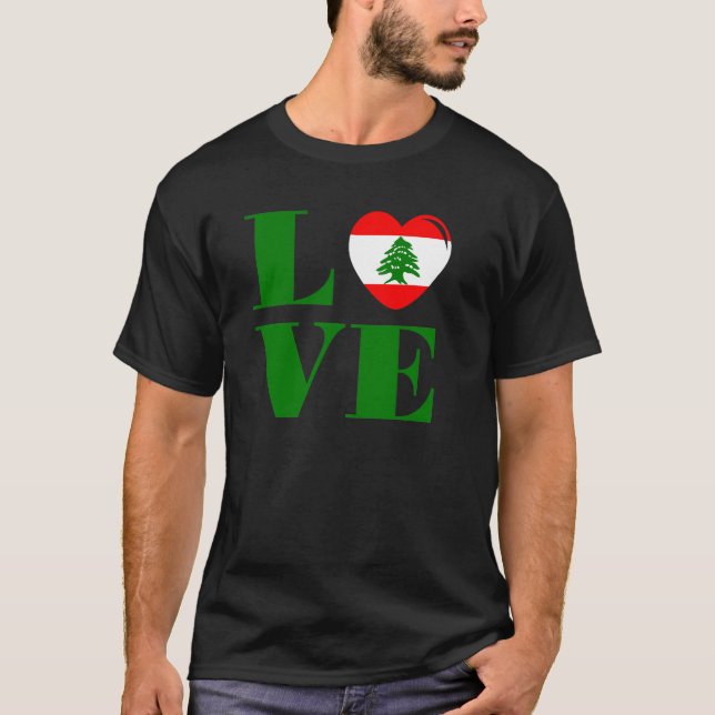 I love Lebanon T-Shirt (Front)