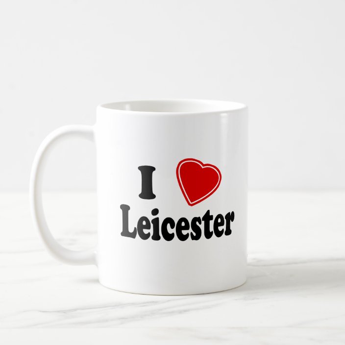 I Love Leicester Mug