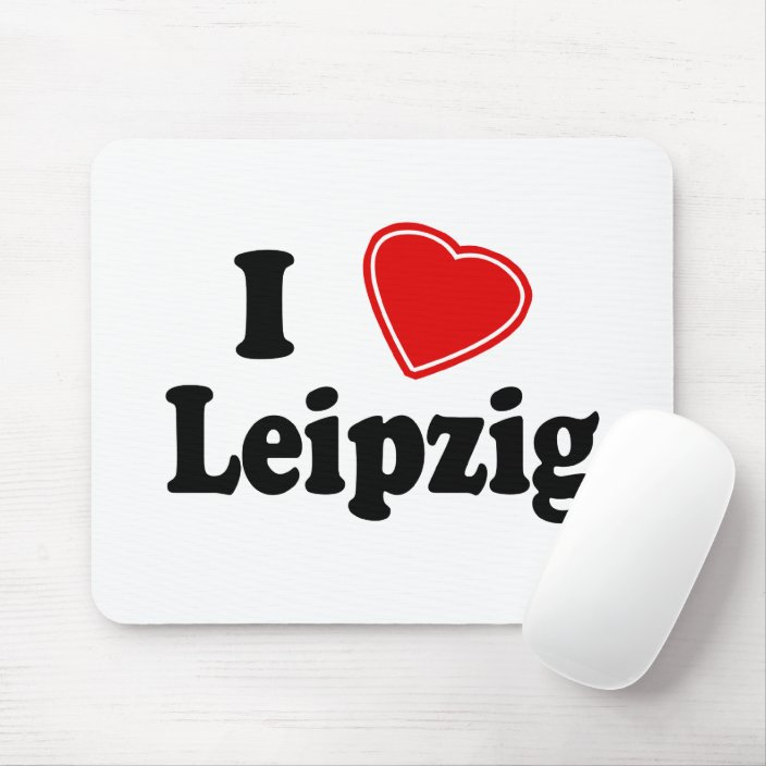 I Love Leipzig Mouse Pad