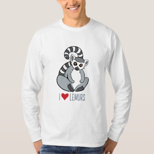I Love Lemurs T_Shirt