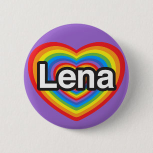 I love Lena. I love you Lena. Heart Button