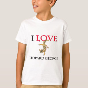 I Love Leopard Geckos T-Shirt