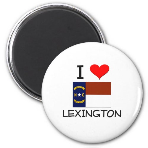 I Love Lexington North Carolina Magnet