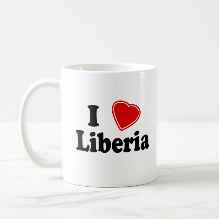 I Love Liberia Drinkware