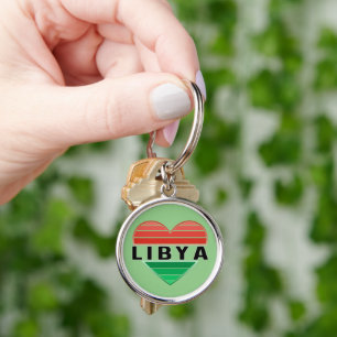 I Love Libya, Libyan Heart Keychain