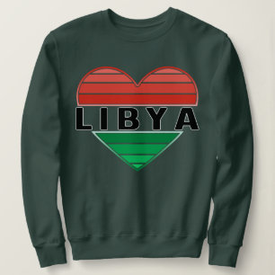 I Love Libya, Libyan Heart Sweatshirt