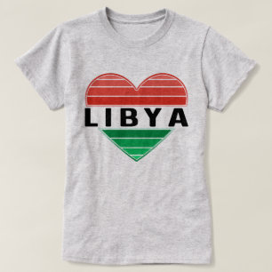 I Love Libya, Libyan Heart T-Shirt