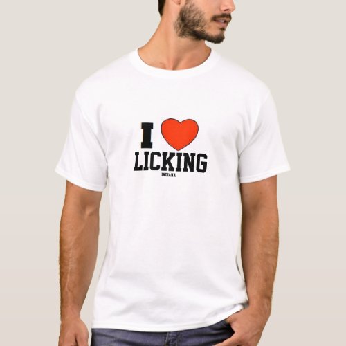 I Love Licking Indiana T_Shirt