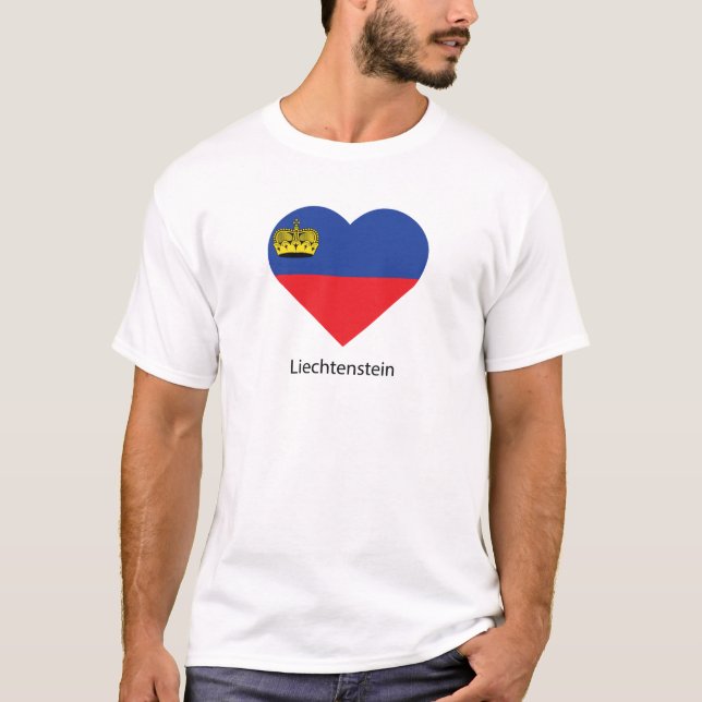 I Love Liechtenstein T-Shirt (Front)