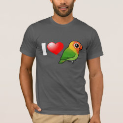 I Love Lilian's Lovebirds Men's Basic American Apparel T-Shirt