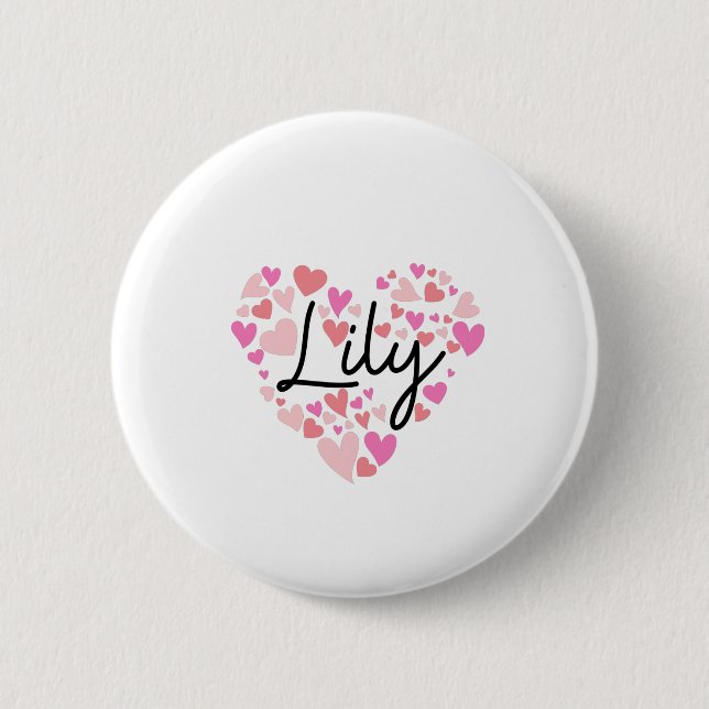 I love Lily Button (Front)
