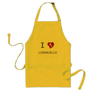 I Love Limoncello Adult Apron