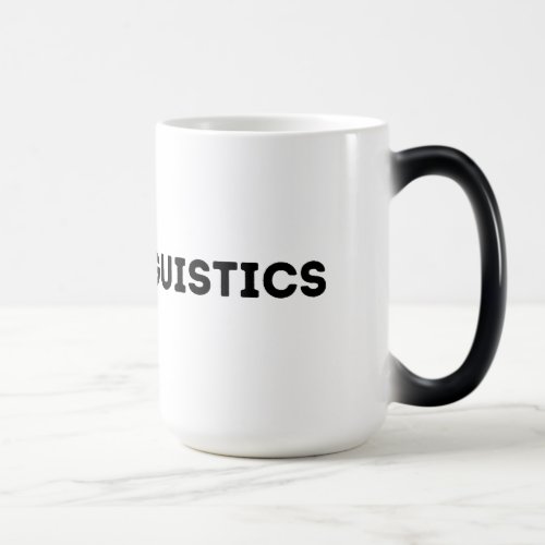 I Love Linguistics No Language Left Behind Mug