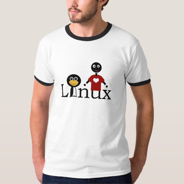 I love Linux T-Shirt (Front)
