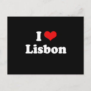 I LOVE LISBON POSTCARD