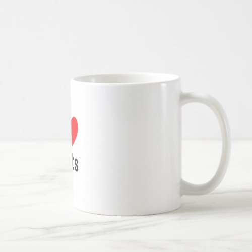 I Love Lists Coffee Mug
