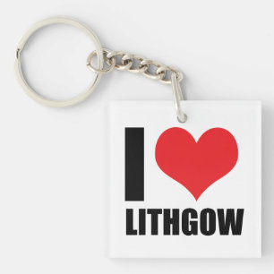 I love Lithgow Keychain