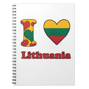 I love Lithuania Notebook