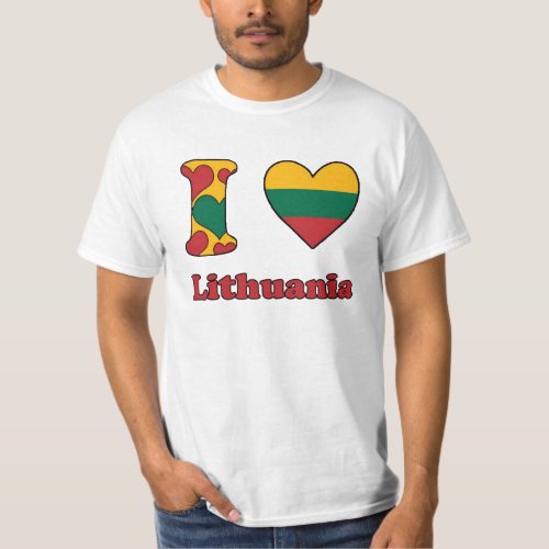 I love Lithuania T_Shirt