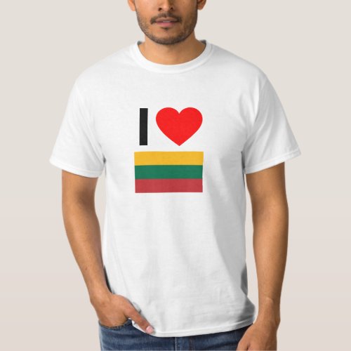 i love lithuania T_Shirt