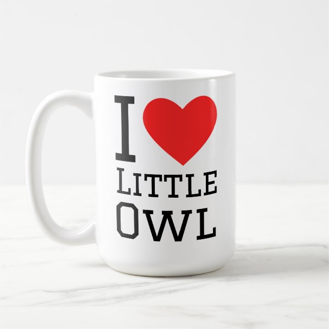 I love little owl coffee mug (Left)