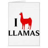 I Love Llamas (Front)