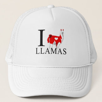 I Love Llamas Caps