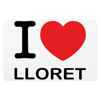 I Love Lloret - Flexible Magnet