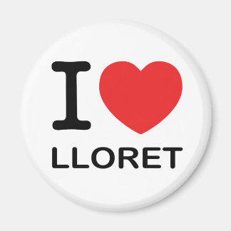 I Love Lloret - Magnet
