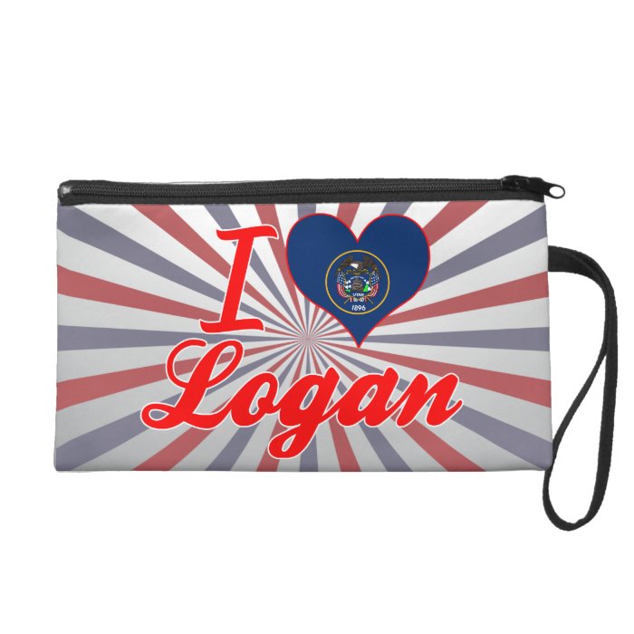 I Love Logan, Utah Wristlets